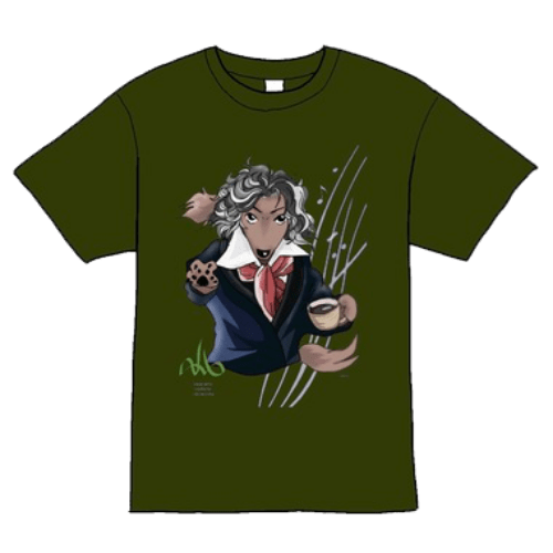 山響×いぬまるぜのコラボTシャツベートーヴェンVer.